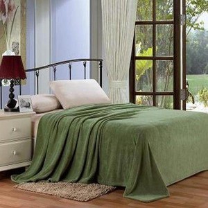 Plazatex Microfiber Plush Polyester Warm Cozy Blanket for Couch, Bed & Sofa - 7 Solid Colors, 4 Sizes - 1 of 1