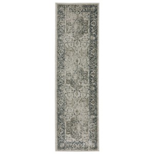 Oriental Weavers Alton 002W9 Gray/ Blue Indoor Area Rug - 2'3" x 7'6" - 1 of 4
