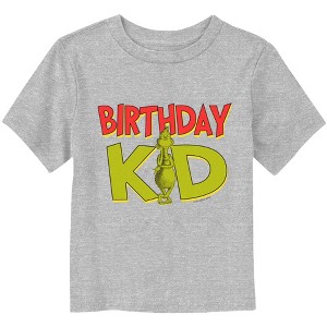 Toddler's Dr. Seuss Birthday Kid Grinch T-Shirt - 1 of 3