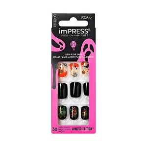 imPRESS Press-On Manicure Fake Nails - Take a Bite - 30ct - 1 of 4