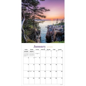 TF Publishing 13.5"x14.5" 2026 Water's Edge Wall Calendar - 1 of 4