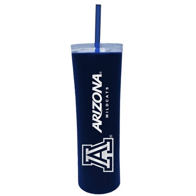 NCAA Arizona Wildcats 18oz Stainless Steel Skinny Tumbler