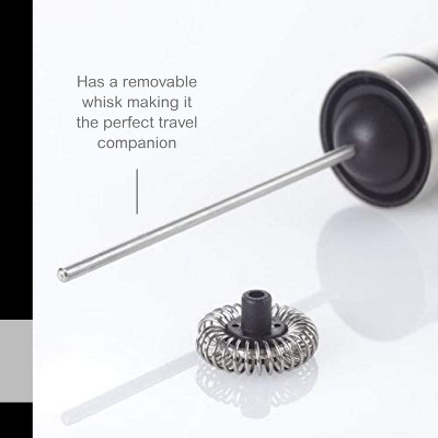 AdHoc Stainless Steel Battery-Powered Milk and Sauce Frother