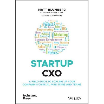 Startup Cxo - (Techstars) by  Matt Blumberg (Hardcover)