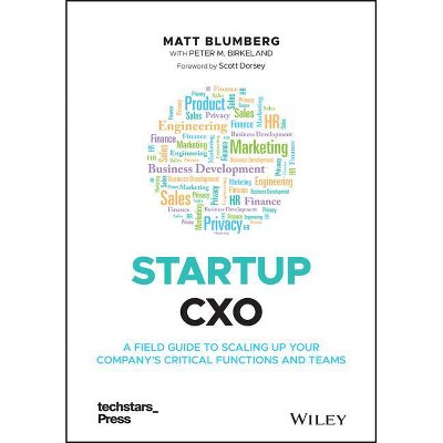 Startup Cxo - (Techstars) by  Matt Blumberg (Hardcover)