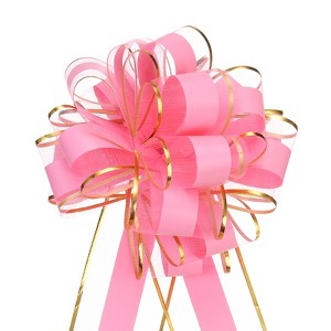 Unique Bargains Christmas Wedding Gift Wrapping Large Pull Bow 10 Pcs - 1 of 4