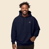 Dalix UFO Embroidered Fleece Zip Hoodie Cold Fall Winter Mens - 2 of 4