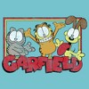 Girl's Garfield Distressed Friends Squad T-Shirt - 2 of 4