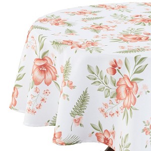 The Lakeside Collection Zippered Outdoor Umbrella Hole Tablecloths - 1 of 4
