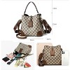 Women Handbags and Purse Tote Bags Ladies Satchel Shoulder Bag Retro Top Handle - 2 of 4
