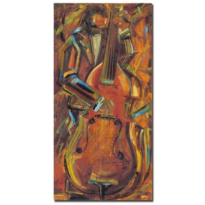 Trademark Fine Art -Joarez 'Jazz I' Canvas Art