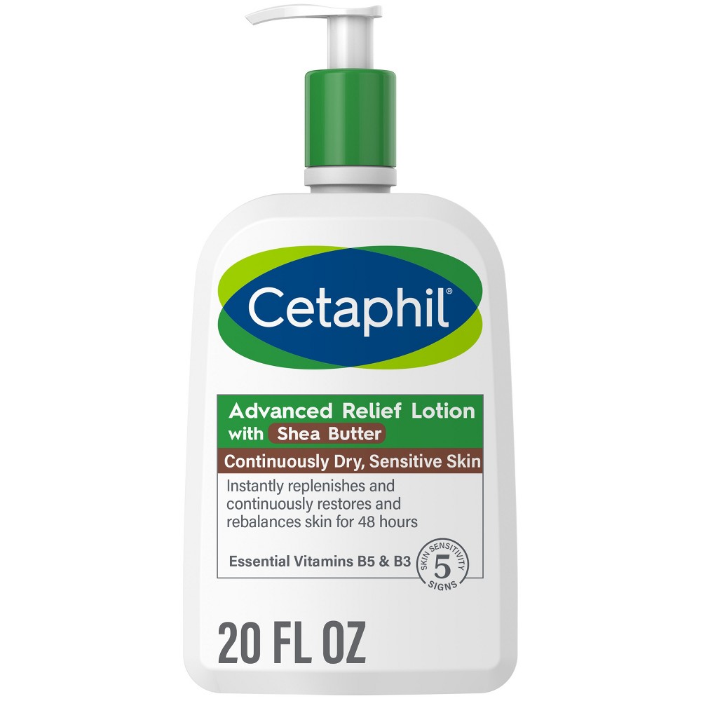 Photos - Cream / Lotion Cetaphil Advanced Relief Lotion Unscented - 20 fl oz 