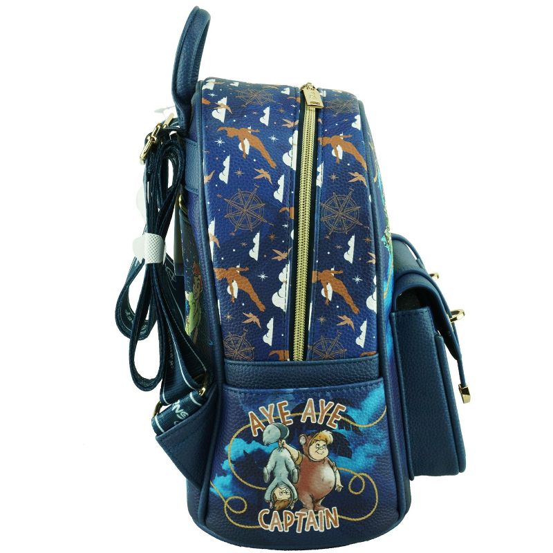 Peter Pan WondaPop 11" Vegan Leather Fashion Mini Backpack, 4 of 6