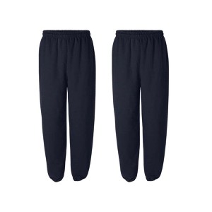 EG PRO 2 Pack Women Men Sweatpants Athletic Jogger Pants Soft Everyday Wear - 1 of 3