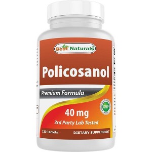 Best Naturals Policosanol 40mg 120 Tablets - Promotes Healthy Cardiovascular Function* - 1 of 3