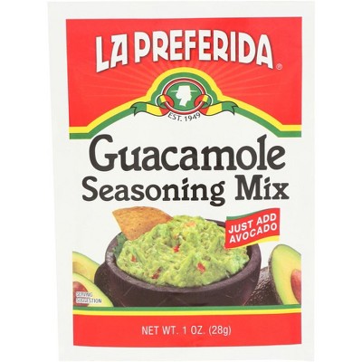 La Preferida Seasoning Mix Guacamole - Pack Of 12 - 1 Oz : Target