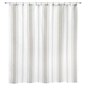 Avanti Linens Kyoto Tan Shower Curtain - 1 of 3