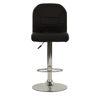 NicBex Set of 2 Bar Stools for Kitchen Island,Faux Leather Counter Bar Stools with Metal Frame,Bar Chairs for Dining Rooms,Kitchens Islands