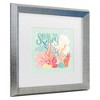 Trademark Fine Art - Gia Graham Under the Sea II Matted Framed Art - 3 of 4