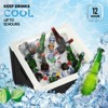 Karl Home| 165 Quarts Ice Chest in Black - 3 of 4