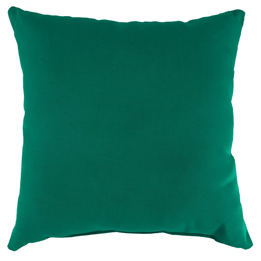 Jordan Set of Square Toss Pillows - Teal Opaque