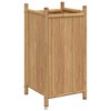 vidaXL Planter 15.7"x15.7"x31.5" Bamboo - 2 of 4