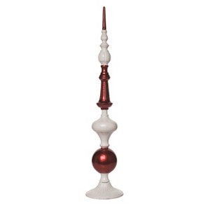 Transpac Metal 34.5 in. Multicolor Christmas Peppermint Porch Decor - 1 of 3