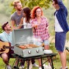 CAVINAS Pizza Oven Outdoor Portable Outdoor Griddles Semi-Automatic Pizza Maker for Outdoor Camping - 4 of 4