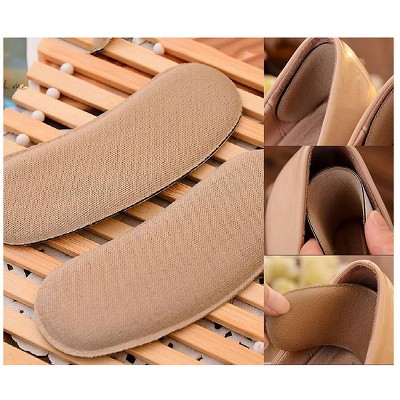 Silicone Gel Back Heel Cushion Insert Pad Foot Insole Shoe Grip Liner 