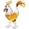 The Wine Savant Chicken Design Whiskey & Wine Decanter, Beautiful Home Decor, & a Stylish Home Bar Addition - 500 ml - 2 of 4