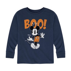 Boys' - Disney - Spiderweb Logo Long Sleeve Graphic T-Shirt - 1 of 4