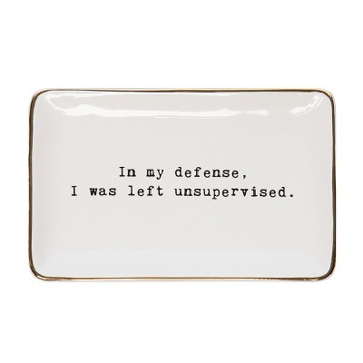 C&F Home Left Unsupervised Trinket Tray