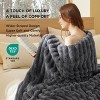 Bedsure Striped Flannel Fleece Blanket for Bed, Super Soft Throw Blanket for couch,Wider Striped Design - 2 of 4