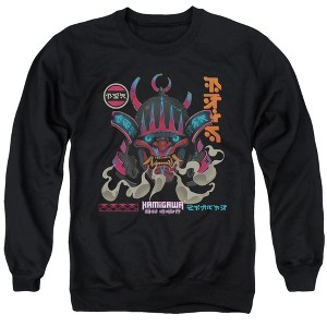 Magic The Gathering Mtg Nd Mask Adult Crewneck Sweatshirt - 1 of 4