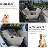 Dog Car Seat,for Car and Home Safety Travel Carrier with Pockets - 2 of 4