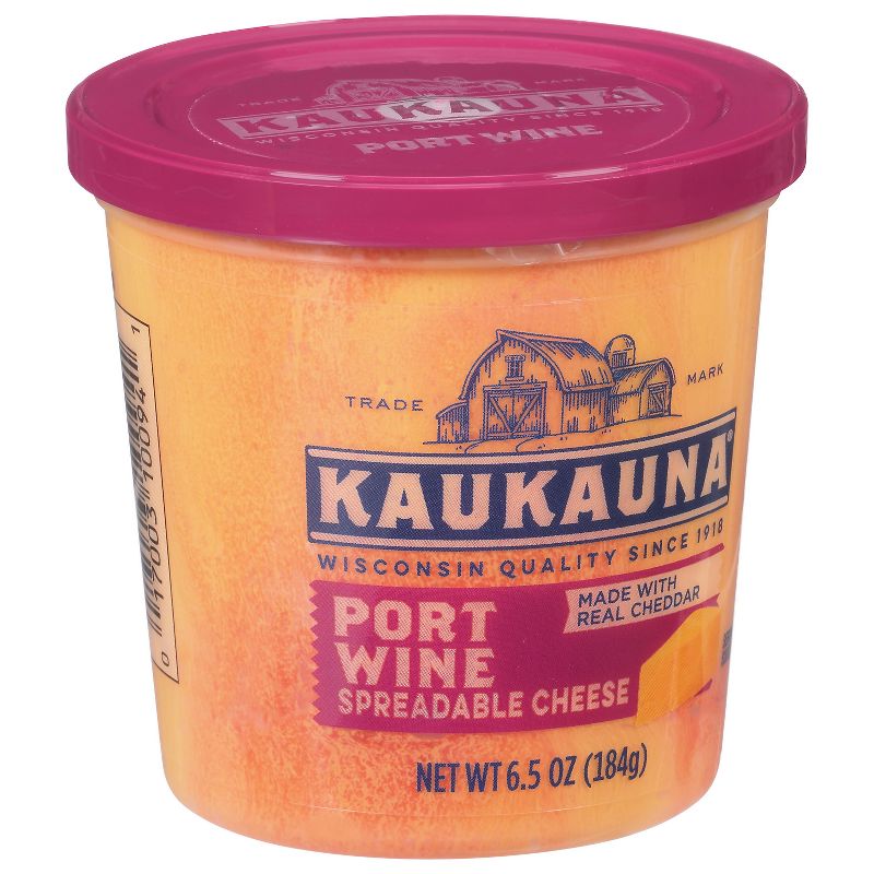Kaukauna Port Wine Spreadable Cheese - 6.5oz, 2 of 4