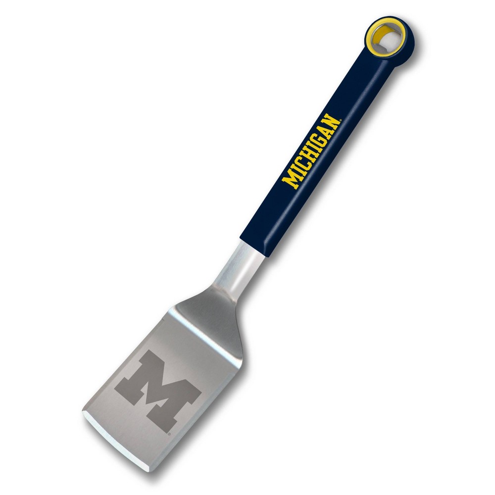 Photos - BBQ Accessory NCAA Michigan Wolverines Stainless Steel BBQ Spatula with Bottle Opener