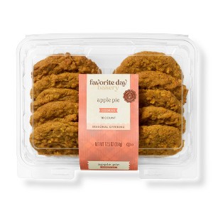 Apple Pie Cookies - 12.5oz/10ct - Favorite Day™ - 1 of 3