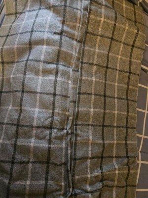 Madison Park Light Filtering Preston Plaid Rod Pocket And Back Tab ...