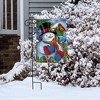 Briarwood Lane Garden Flag 12x18 For Outdoor Snowman and Cardinals Winter For Winter Garden Flag Flags For Outside - 4 of 4