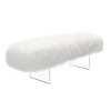 Lilliana Sheepskin Bench  - Safavieh - 3 of 4