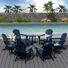 WestinTrends Dylan HDPE Outdoor Patio Adirondack Chair (12-Piece Set) - 2 of 4