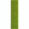 Unique Loom Solid Shag Solid Indoor Woven Area Rug - 2 of 4