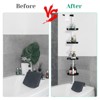 Shower Caddy Corner, 4 Adjustable Shelves with Tension Pole, Bathtub Storage Organizer for Shampoo Accessories, up to 123 Inch - 2 of 4