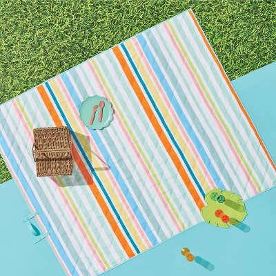 Striped Picnic Blanket - Sun Squad&#8482;_1