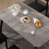 Dining Table Set for 4, Metal Frame Kitchen Table and Chair Set, Space-Saving Dining Room Furniture for Small Spaces, Apartment, Studio - 3 of 4