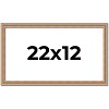 PosterPalooza | Deco Brown Picture Frame - UV Acrylic, Backing Board, Hanging Hardware Included - 2 of 4
