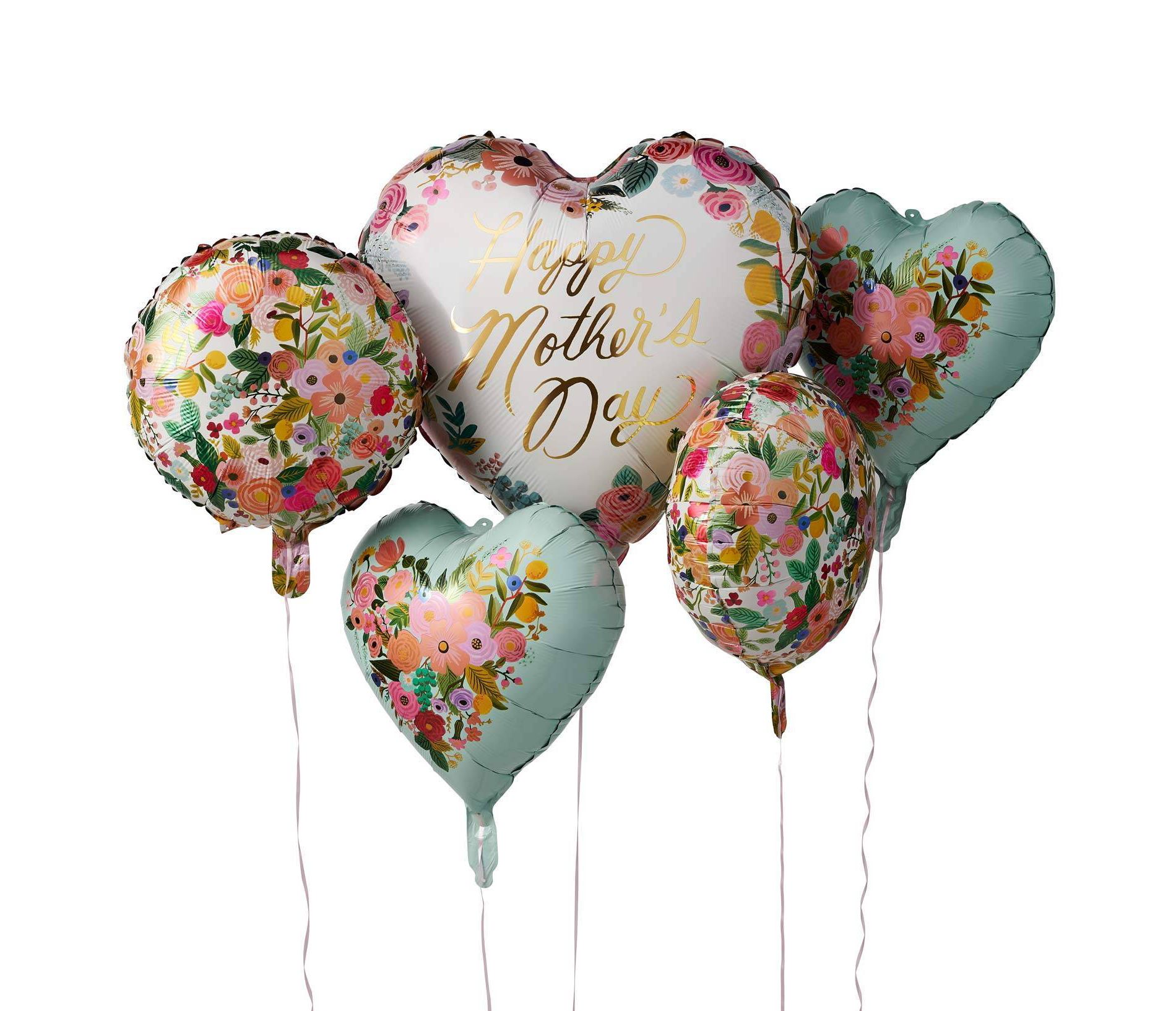 Rifle Paper Co. 5ct Garden Party Mother's Day Foil Balloon Bundle