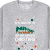Men's - National Lampoon - Christmas Vacation Hap Hap Happiest Graphic Fleece Sweatshirt - 2 of 4
