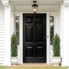 COWLOWN 5Ft 2 Piece Outdoor - Ready Artificial Topiary Tree Set, UV - Protected Faux Bushes and Shrubs for Front Porch and Patio Decor - 3 of 4